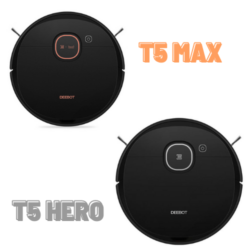 So sánh Ecovacs T5 Hero và T5 Max